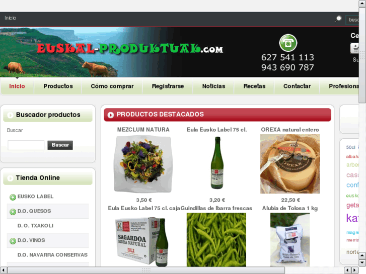 www.euskal-produktuak.es