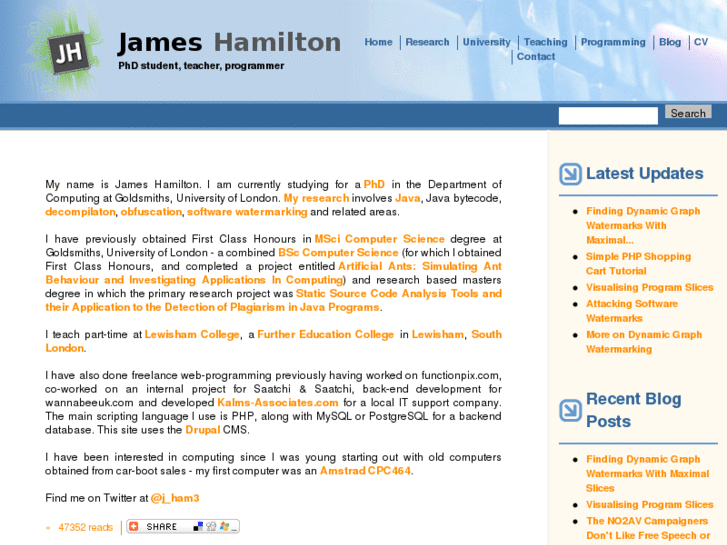 www.jameshamilton.eu