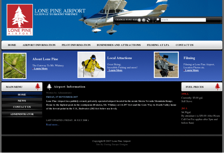 www.lonepineairport.com