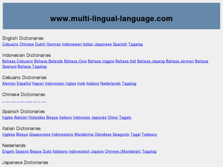 www.multi-lingual-languages.com