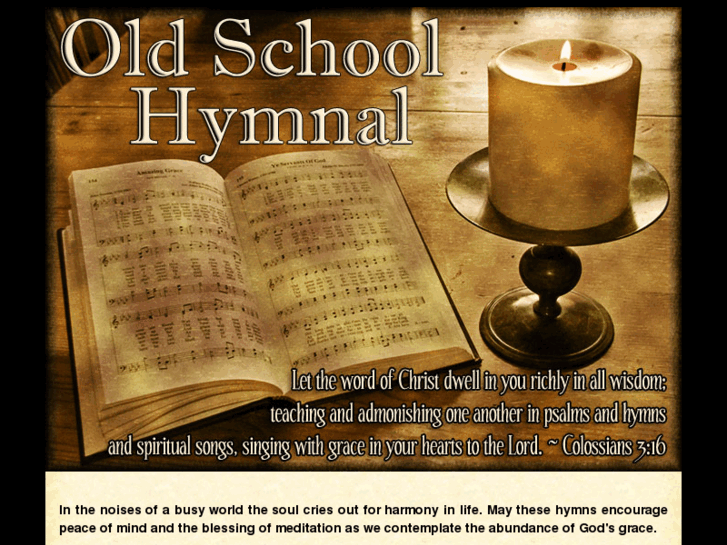 www.oldschoolhymnal.com