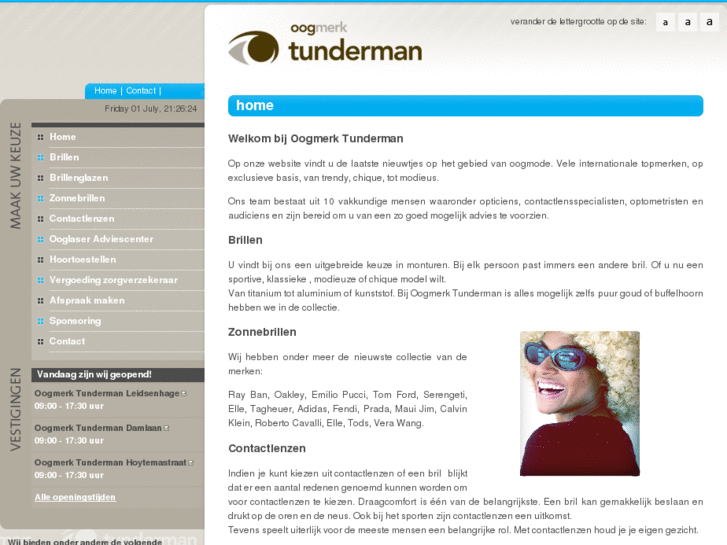 www.brilcentrumtunderman.nl