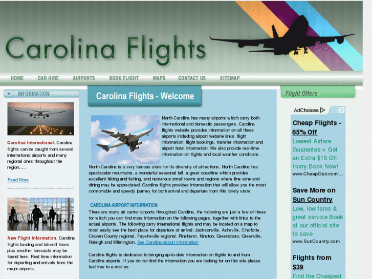 www.carolinaflight.com