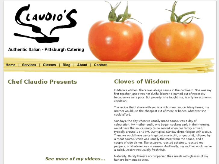 www.chefclaudio.com