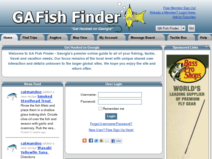 www.gafishfinder.com