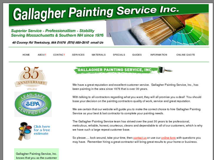 www.gallagherpaintingservice.com