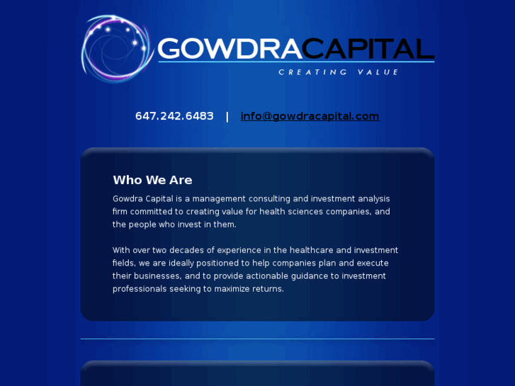 www.gowdracapital.com