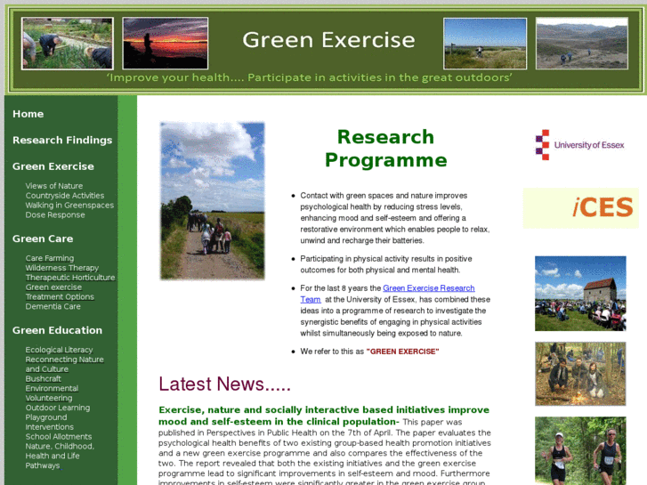 www.greenexercise.org