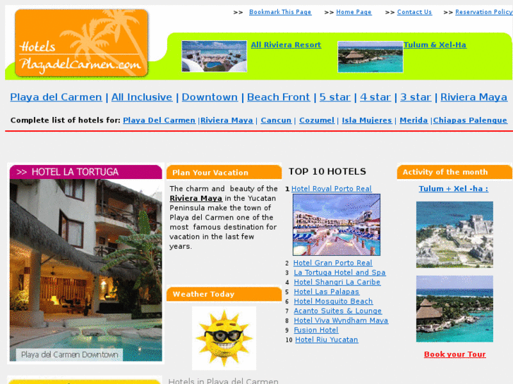 www.hotelsplayadelcarmen.com