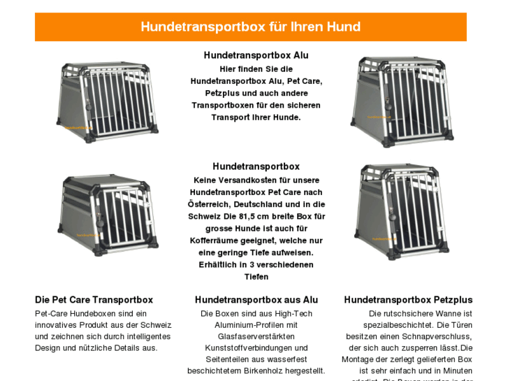 www.hundetransportbox.com