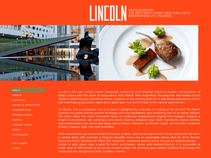 www.lincolnristorante.com