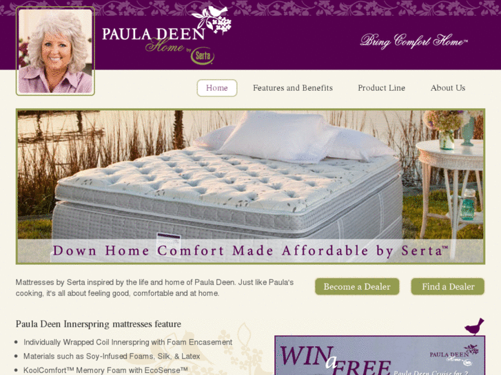 www.pauladeenbedding.com