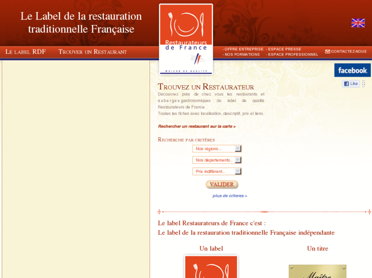 www.restaurateursdefrance.com