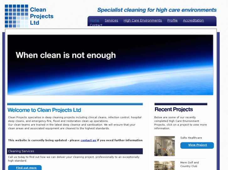 www.cleanprojects.co.uk