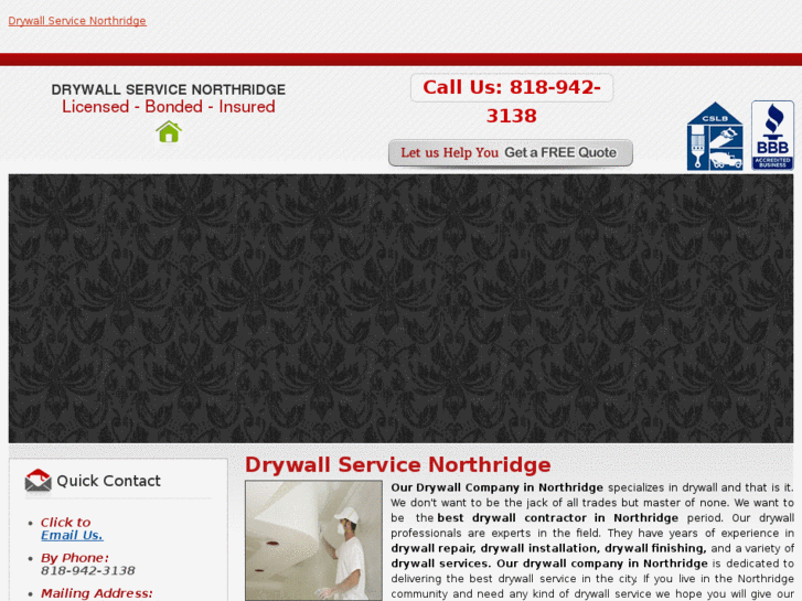 www.drywallservicenorthridge.com