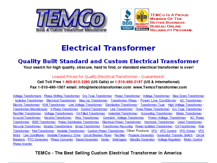 www.electricaltransformer.us