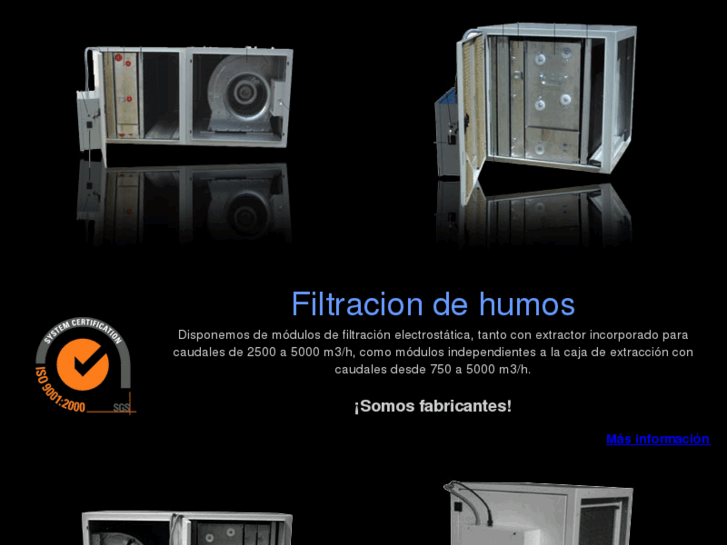 www.filtraciondehumos.es