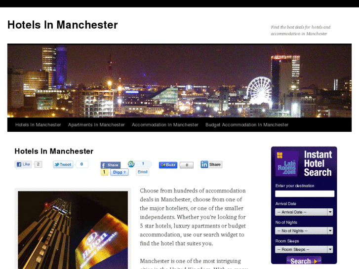 www.hotelsinmanchester.net