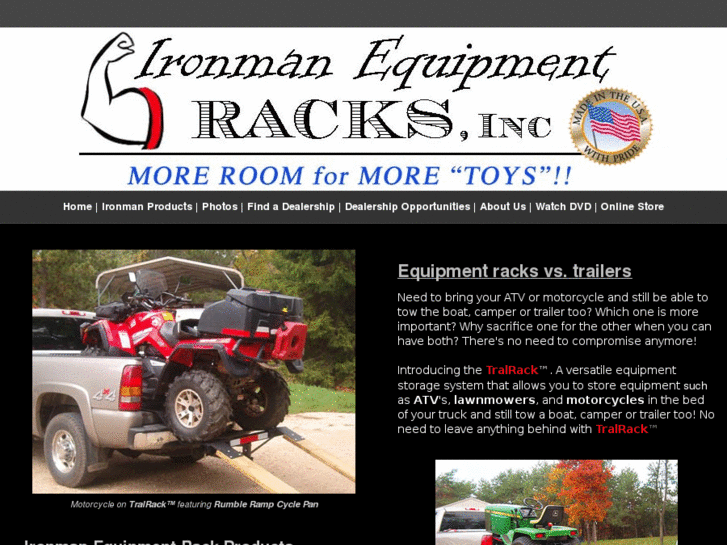 www.ironmanequipmentracks.com