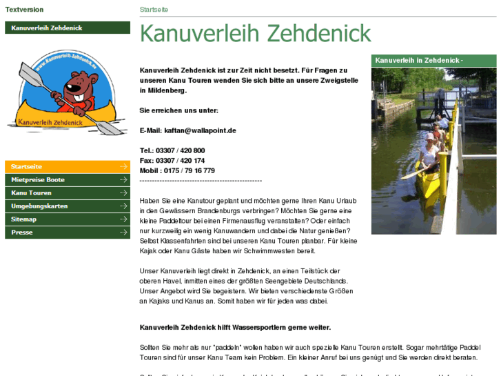 www.kanuverleih-zehdenick.de