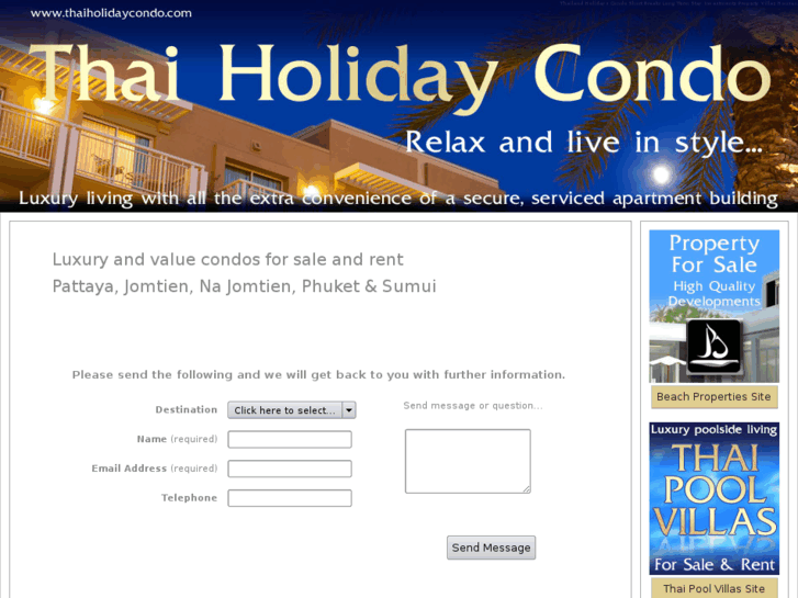 www.thaiholidaycondo.com