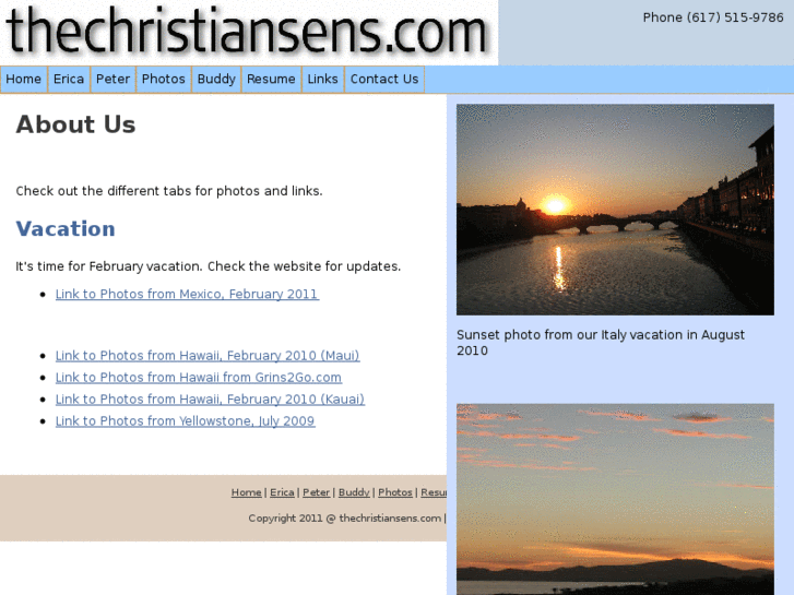 www.thechristiansens.com