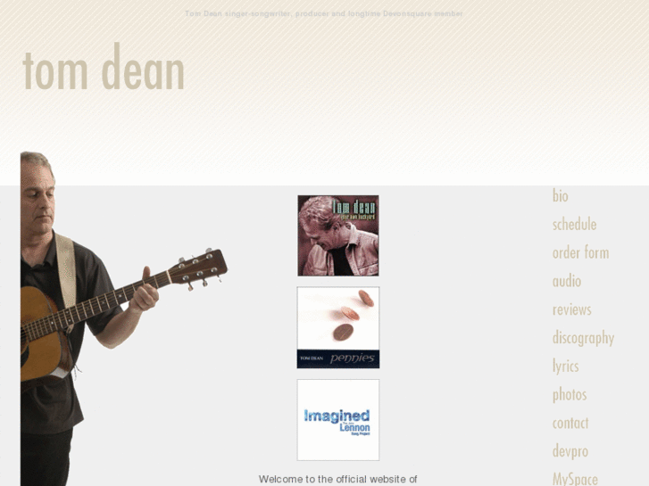 www.tomdeansongs.com