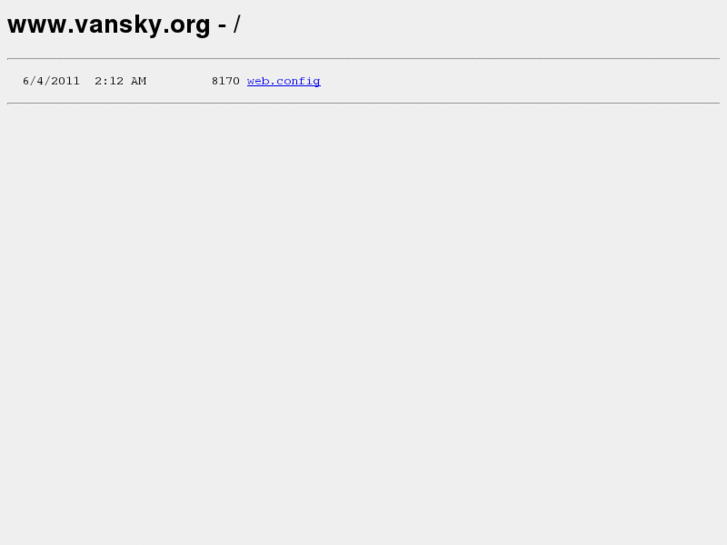 www.vansky.org