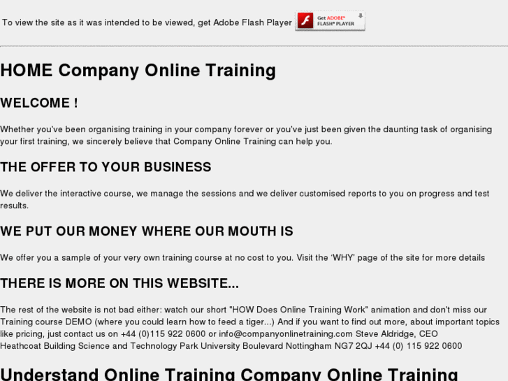 www.companyonlinetraining.com