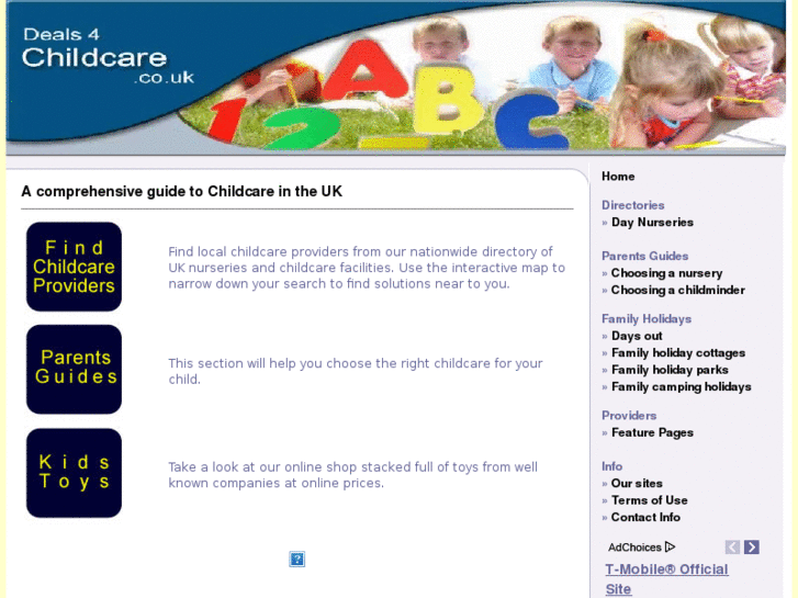 www.deals4childcare.co.uk