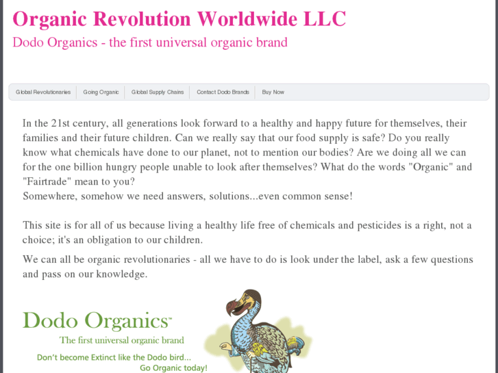 www.dodo-organics.com