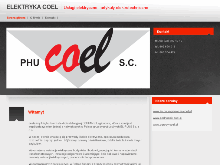 www.elektryka-coel.pl
