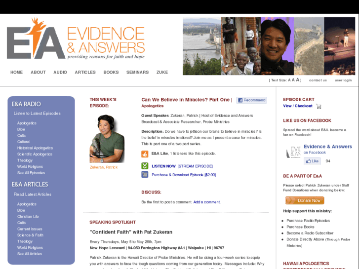 www.evidenceandanswers.net