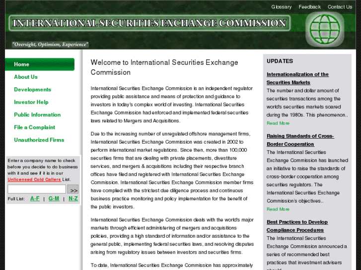 www.intlsecexchange.com
