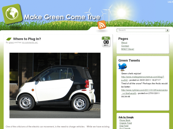 www.makegreencometrue.com