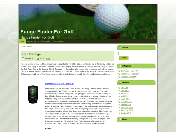 www.rangefinderforgolf.info