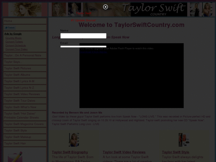 www.taylorswiftcountry.com