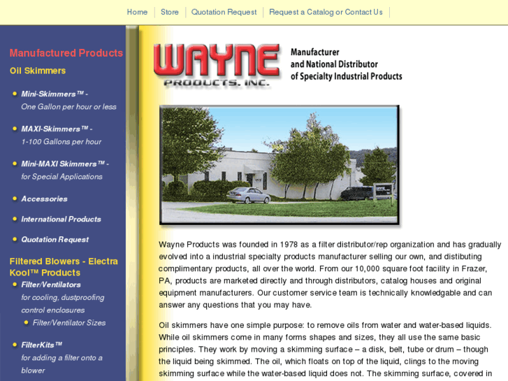 www.wayneproducts.com