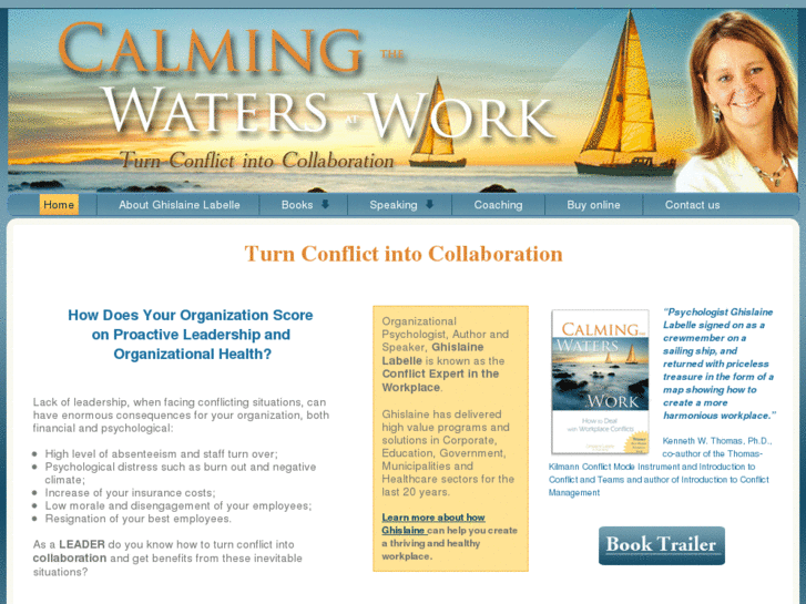 www.calmingthewatersatwork.com