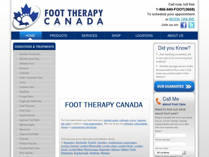 www.foottherapycanada.ca