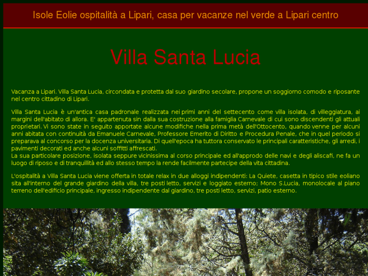 www.lipari-casavacanzavillasantalucia.com