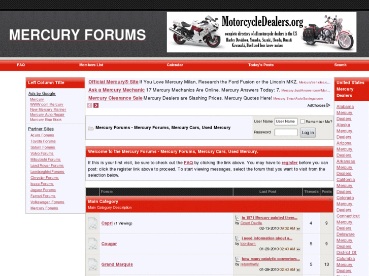 www.mercuryforums.net