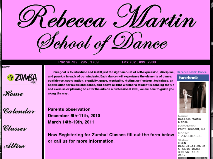 www.rebeccamartinschoolofdance.com