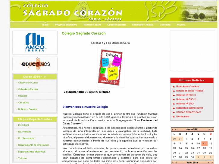 www.sagradocorazoncoria.com