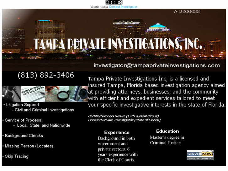 www.tampaprivateinvestigations.com