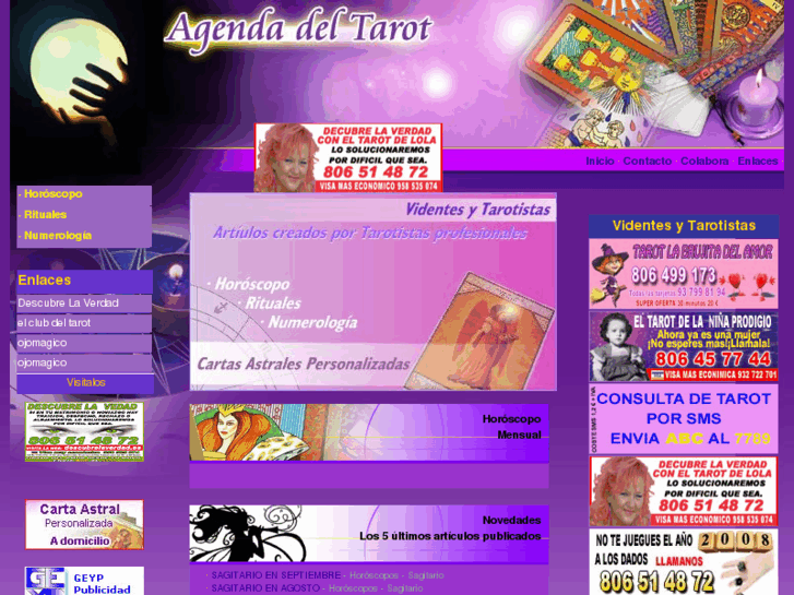 www.agendadeltarot.com