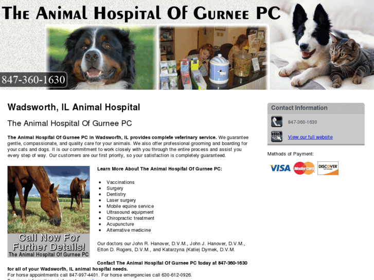 www.animalhospitalgurnee.com