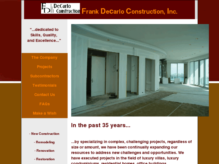 www.decarloconstruction.com