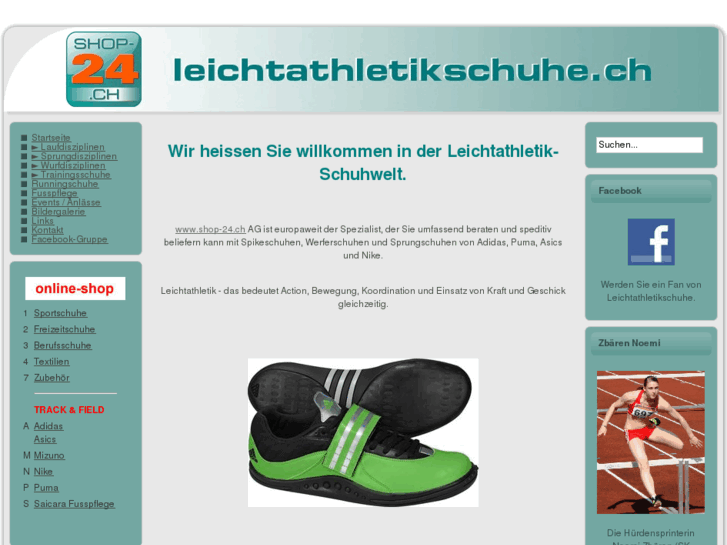 www.leichtathletikschuhe.ch