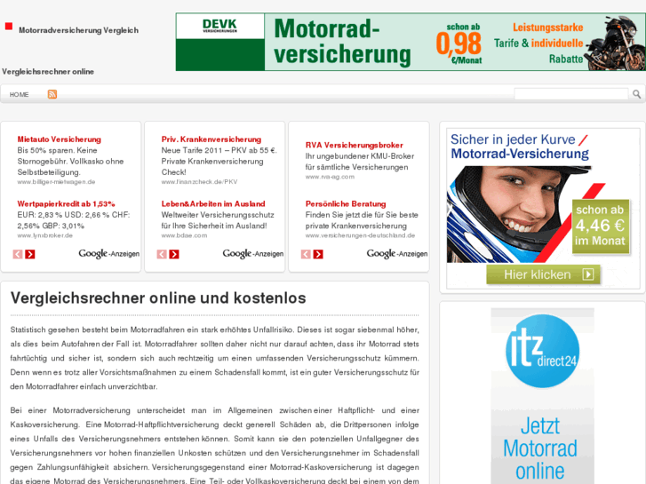 www.motorradversicherung-vergleich.org